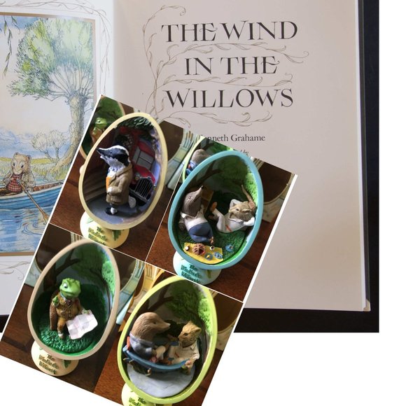 Simple Pleasure Cherished Treasures Other - The Wind in the Willows Story Figurines, Set of 4 (CVS) 2002
